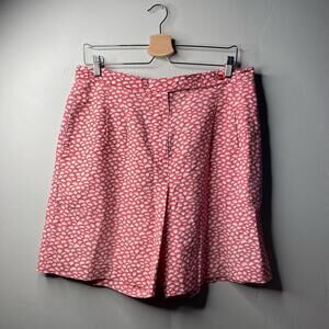 Vintage Pink And White Shorts